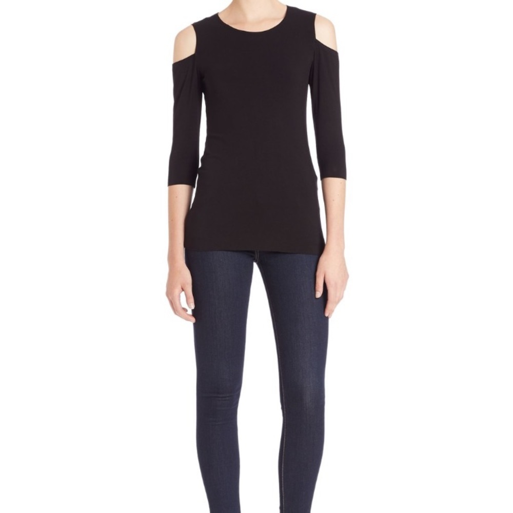 Bailey 44 cold shoulder top